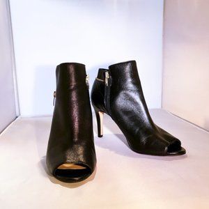 Mark Fisher peep-toe leather heels
